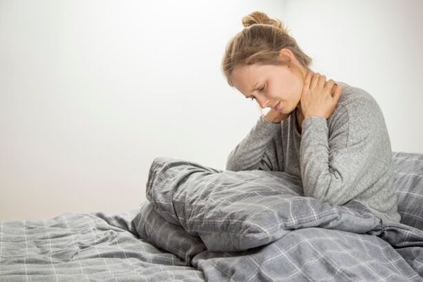 Cervical pain due to cervical osteochondrosis